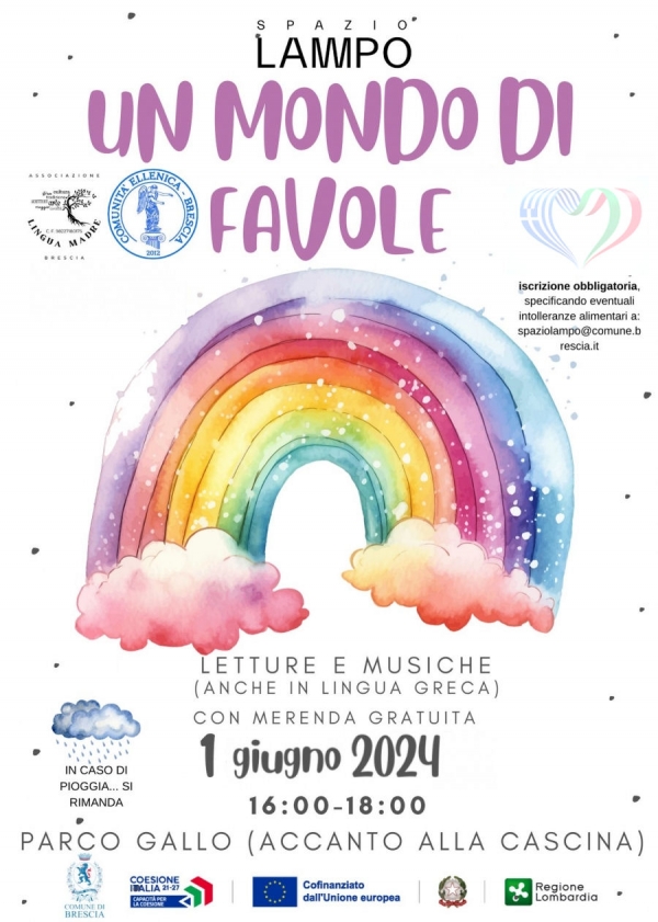 2024 maggio " un mondo di Favole " Parco Gallo Brescia