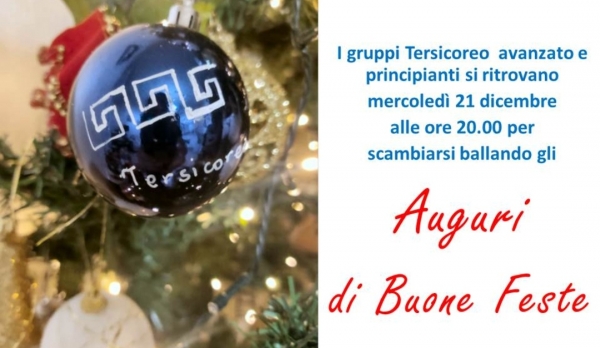 Tersicoreo auguri di Natale