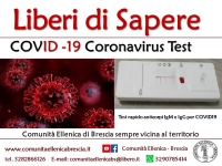 test rapido per la ricerca di anticorpi antiCovid 19