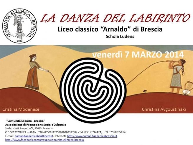 2014 	LA DANZA DEL LABIRINTO LICEO ARNALDO BRESCIA