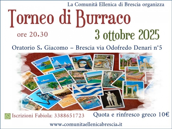 2025  torneo di burraco