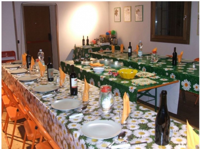 2012 CENA CONDIVISA CON IL GRUPPO ITALIANO AMICI DELLA NATURA DI BOVEZZO